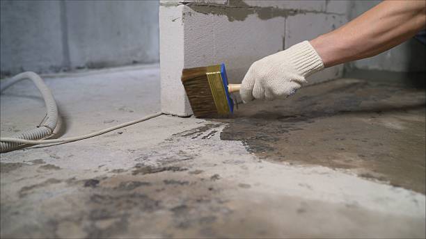 Crawl space vapor barrier installation in Milton, WI